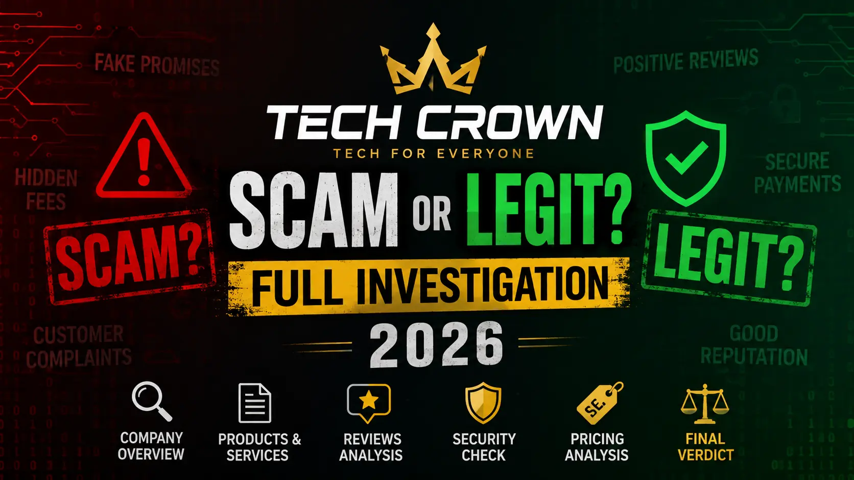 Tech Crown Scam or Legit?