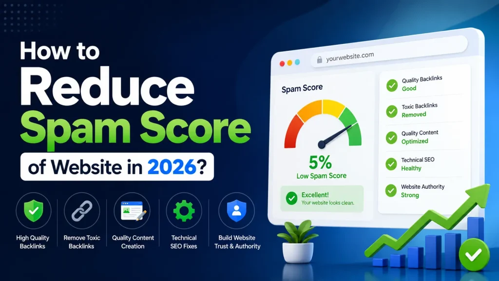 How to Reduce Spam Score of Website