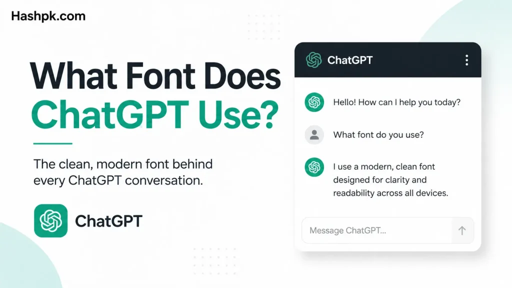 What Font Does ChatGPT Use?