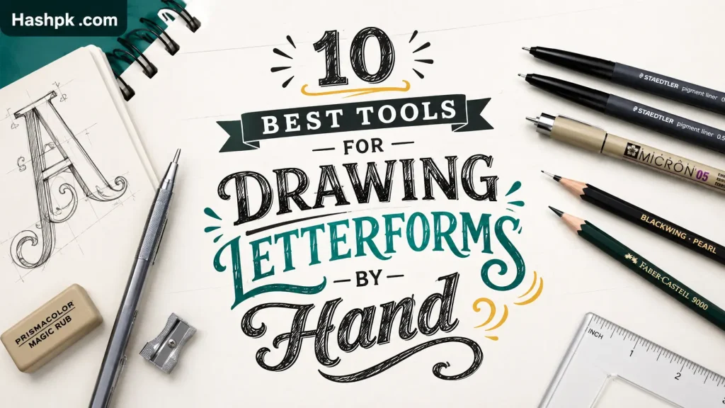 10 Best Tools for Drawing Letterforms by Hand