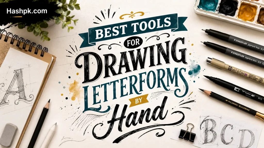 Best Tools for Drawing Letterforms by Hand