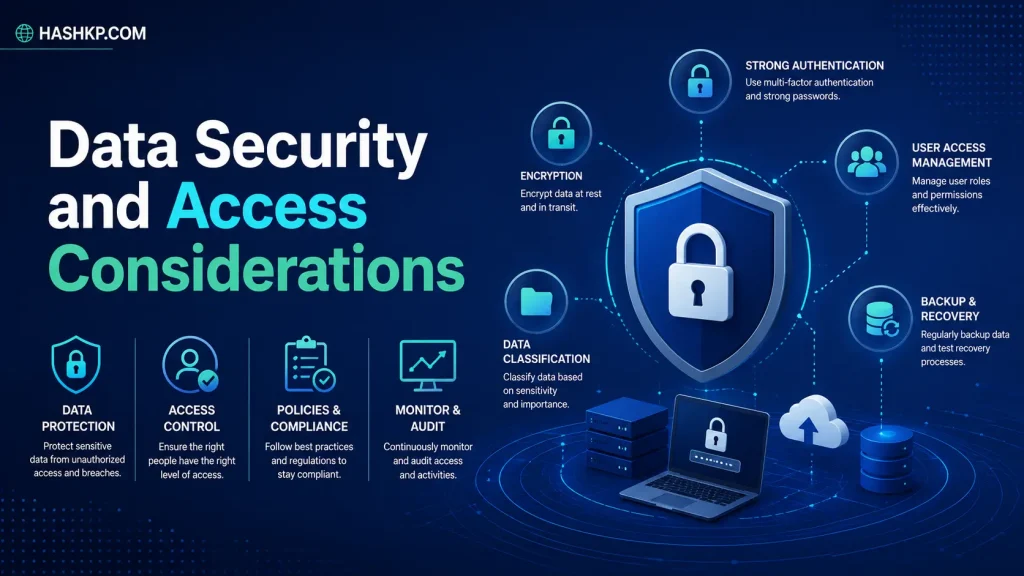 Data Security and Access Considerations